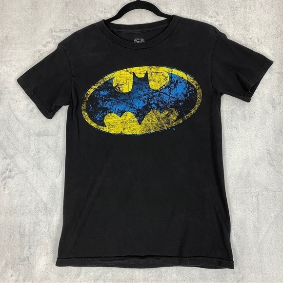DC Comics Batman Graphic Tee Sz Small Black Cotton - Picture 8 of 8